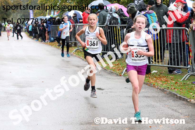 Girls under-13s 3 Stage Relay, 2018 ERRA 6 and 4 Stage and Youngsters Relays. Photo:  David T. Hewitson/Sports for All Pics